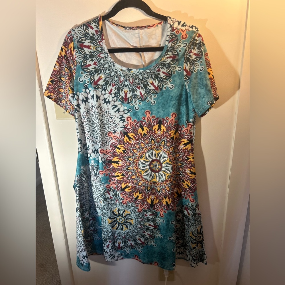 Patterned dress